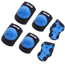 Youth/Kids Knee Pads Elbow Pads Wrist Guards Protective Gear Set for 3-15 Years Child Roller Skates, Skateboard, Cycling, Inline Skating, BMX Bike, Balance Bike, Scooter Riding and Other Outdoor Sports by TinyTreasures Baby Boutique
