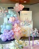 Pastel Balloons Arch Garland Kit, 146PCS Pastel Balloons 4 Sizes 18/12/10/5 Inch, Macaron Rainbow Balloon Arch Kit for Unicorn Birthday Baby Shower Wedding Easter Party Decorations by CozyNest Decor