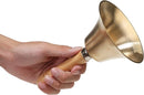 Super Loud Solid Brass Hand Call Bell by TinyTreasures Baby Boutique