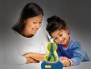 LEXiBOOK - Dinosaur Nightlight Alarm Clock, Clock, Alarm Clock for Boys and Girls, Snooze, Blue/Green - RL800DINO by TinyTreasures Baby Boutique