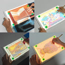 Elice Magnetic A4 Light Board for Diamond Painting, Ultra-Thin Tracing LED Light Box with Side Buttons, Super Bright Diamond Art Light Pad, Light Table for Drawing, Sketching, Weeding Vinyl - White by TinyTreasures Baby Boutique