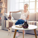 BZseed Aromatherapy Essential Oil Diffuser, 550ml Ultrasonic Fragrant Oil Large Room Humidifier, Diffusers for Home with Timer and Waterless Auto-Off, 7 Color LED Lights,Cool Mist Humidifiers by TinyTreasures Baby Boutique