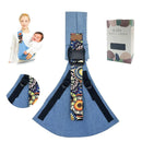 Baby Sling Carrier,Toddler Carrier,Upgraded 2025 Baby Sling with 4 Adjustable Straps(10-30lbs),Lightweight,Portable and One Size Fits All(Blue) by TinyTreasures Baby Boutique