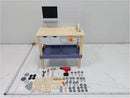 Wooden Kids Tool Bench with Electric Drill, Toddler Tool Bench with Storage Drawers and Platform, Toy Workbench Workshop with Play Tools Set for Boys and Girls, Perfect for Ages 3+ by TinyTreasures Baby Boutique