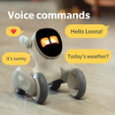 Robot Pet Dog ChatGPT-4o Smart AI-Powered Companion Voice & Gesture Control, Real-Time Interaction Robotics Toys for Kids, Home Monitoring - Includes Charging Dock by TinyTreasures Baby Boutique