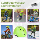 Kids Bike Helmet Set Adjustable Helmet for Ages 3-15 Kids Toddler Boys Girls Youth, Multi-Sport Bicycle Skateboarding Football Rollerskating Scooter Rollerblade Balance Bike Helmets by TinyTreasures Baby Boutique