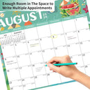 2026 Magnetic Fridge Calendar 18 Monthly Magnetic Calendar for Refrigerator 2026 Wall Calendar Planner Runs from January 2026 Until June 2027 Easy Organizing Markers Tearable (Festive) by TinyTreasures Baby Boutique