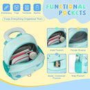 SUN EIGHT Kids Backpack with Plush Toy – Cute & Durable School Bag for Toddlers and Kindergarten by TinyTreasures Baby Boutique