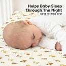 KeaBabies 2-Pack Organic Crib Sheets for Boys, Girls - 52x28 Fitted Crib Mattress Sheet Neutral, Breathable Jersey Cotton Cover for Baby Bed, Toddler Mattress, Soft & Cute Prints (Construction) by TinyTreasures Baby Boutique