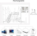 A4 Rechargeable LED Tracing Light Box with Carry Bag, ELICE Wireless Battery Powered Light Pad Artcraft Lightpad Cordless Light Board for Diamond Painting Drawing Sketching Weeding Vinyl (White) by TinyTreasures Baby Boutique