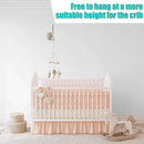 Crib Mobile Wooden Arm, Wall Mounted Suitable for All Cribs 100% Natural Larch Hanger Nusery Decor Baby Room Safe Holder(Mobile is not Included by CozyNest Decor