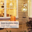 Wind Chimes Outdoor Indoor Decor: Birthday Gifts for Mom Grandma - Outside Lights for Garden Yard Patio Porch (Angel) by CozyNest Decor
