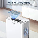 AMEIFU Air Purifiers for Home Large Room up to 2300sq.ft, H13 True Hepa Air Purifiers for Pets Hair, Dander, Smoke, Pollen, 3 Fan Speeds, 5 Timer Air Cleaner by CozyNest Decor