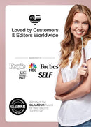 Aquasonic Vibe Series Ultra-Whitening Toothbrush – ADA Accepted Electric Toothbrush - 8 Brush Heads & Travel Case – 40,000 VPM Motor & Wireless Charging - 4 Modes w Smart Timer – Satin Rose Gold by CozyNest Decor