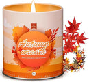 Autumn Wreath Fall Candles for Home Scented Natural Soy Wax Non Toxic Birthday Candles Scented Candle 40 Hours Bruning 9oz Aromatherapy Candle Gifts for Women Halloween Birthday Thanksgiving by CozyNest Decor