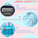 BLUEFAIRY Kids Backpack for Girls Elementary Primary Middle School Bags for Aged 8-10 for Teens Childs Bookbags Back to School Book Bags Mochilas para Niñas de 6 7 8 9 10 Años Tie-dye Blue by TinyTreasures Baby Boutique