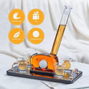 Golf Whiskey Decanter Set with 4 Golf Ball Shot Glasses, Unique Golf Gifts for Men Women, 750ml Golf Themed Liquor Dispenser, Golf Club Drink Dispenser for Bourbon, Scotch, Vodka, Tequila by CozyNest Decor