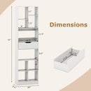 71inch Tall Freestanding Bookcase with Drawer 10-Cube Storage Organizer by LJGDeals