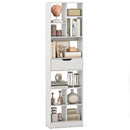 71inch Tall Freestanding Bookcase with Drawer 10-Cube Storage Organizer by LJGDeals