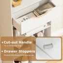 71inch Tall Freestanding Bookcase with Drawer 10-Cube Storage Organizer by LJGDeals