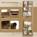 71inch Tall Freestanding Bookcase with Drawer 10-Cube Storage Organizer by LJGDeals