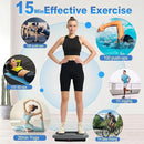 HOTWAVE Vibration Plate Exercise Machine for Lymphatic Drainage, Power Vibrating Plates Platform for Weight Loss - Whole Body Shaker Vibration Plate Machine Home Gym Shaping Fitness Workout by CozyNest Decor
