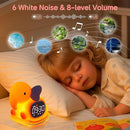 Alarm Clock for Kids with Night Light, Sleep Training Clock Time to Wake Clock, Rechargeable Silicone Light for Bedroom, Perfect Sleep Companion for Boys Girls, Pink Elephant by TinyTreasures Baby Boutique