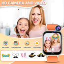 Kids Smart Watch Girls Gift for Girls Aged 6-12, HD TouchScreen Kids Watch with 26 Games Video Camera Music Pedometer Audiostory Learn Card Educational Toys Birthday Gifts for Girls Ages 5 6 7 8 9 by TinyTreasures Baby Boutique