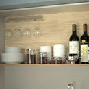 WANLIAN Wine Glass Holder - Wall Mounted Acrylic, Pack of 2 - Reception Party & Kitchen Tableware Storage Rack by CozyNest Decor