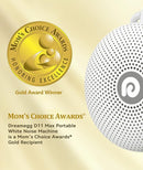 Dreamegg Portable Noise Machine for Baby Adult, Features Powerful Battery, 21 Soothing Sound, Noise Canceling for Office & Sleeping, Sound Therapy for Home, Travel, Registry Gift, Classic White by TinyTreasures Baby Boutique