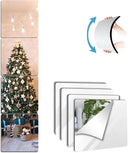 Unbreakable Wall Mirror Full Length,Over the Door Mirror for Bedroom,4Pcs 10inchx10inch Acrylic Mirror Kids,Shatterproof Plexiglass Long Mirrors,Children Non Glass Stick on Mirrors Tiles self adhesive by CozyNest Decor
