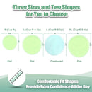 wegreeco Nursing Breast Pads (14 Pack) + Laundry Bag & Travel Storage Bag, 4.7 inch Option - Washable & Reusable Breastfeeding Nursing Pads (Peaceful, Large, Contoured Shape) by TinyTreasures Baby Boutique