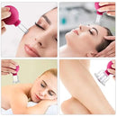 4 Size Facial Cupping Therapy Set Glass, Eye Face Vacuum Massage Anti Cellulite Cup - Silicone, for Beauty Body Cup Lymphatic Fascia Massager (Gift Box Packaging-red) by CozyNest Decor