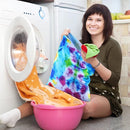 Shappy 2 Pcs Large Travel Laundry Bag Washable Waterproof Wet Dry Large Dirty Clothes Bag Bathing Workout(Tie Dye Style) by TinyTreasures Baby Boutique