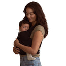 Solly Baby Wrap, Buttery-Soft Baby Carrier Newborn to Toddler 8-25 Lbs., Lightweight & Hands-Free Infant Sling Wrap, Breathable Summer Carrier, Baby Wearing & Postpartum Essential, New Mom Gift, Black by TinyTreasures Baby Boutique