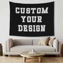 Custom Tapestry For Wall Bedroom Custom Backdrop Personalized Image Text Photo Customized Funny Tapestry Banners And Signs Horizontal Model Tapestrys 1 by CozyNest Decor