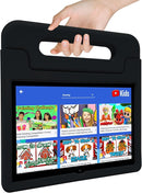 Kids Tablet, 10.1 Inch Tablet for Kids Android 14, 64GB Octa-Core, WiFi, Big Battery, Kids Space, Parental Control 1280 * 800 HD Display Children Tablets Black by TinyTreasures Baby Boutique