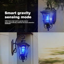 OMK - Blue Flame Christmas Decor LED Flame Effect Light Bulbs - Upgraded 4 Modes Fire Simulated Lamps - Christmas Gifts, Party, Indoor/Outdoor Decoration Lights (Blue 2) by GreenHaven Gardens