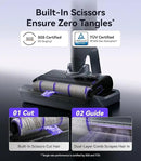 NARWAL S30 Pro Wet Dry Vacuum Cleaner with 20000Pa Suction, Cordless Vacuum Mop for Hard Floors, Tangle-Free Hair-Cutting, 180° Lie Flat, 194°F Self-Cleaning, Disposable Waste Bag, Edge Cleaning by CozyNest Decor