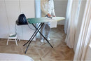 Brabantia - Ironing Board C - Extra Large Steam Unit Holder - Adjustable in Height - Non-Slip Rubber Feet - 100% Fair Trade Cotton Cover with Foam Layer - Foldable XL Unit - New Dawn - 49 x 18 inches by CozyNest Decor