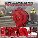 Fuel Hose Reel, 1" x 33' Retractable Diesel Fuel Heavy-duty Steel Construction with Refueling Nozzle, 300 PSI Diesel Reel Used for Aircraft Ship Vehicle Tanker Truck by GreenHaven Gardens