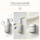 BIRTH SKINCARE Eczema Organic Baby Serum for Newborn and Infant, Redness Relief Moisturizer for Dry skin, Steroid Free 20z 59 ml Baby Ointment Body Serum for itchy Skin Relief, Made In Canada by TinyTreasures Baby Boutique