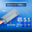 Whitening Strips for Sensitive Teeth 7 Treatments, Mint – Enamel Safe, Peroxide-Free Coconut Teeth Whitening Strips with Natural Enzymes – Gentle White Stips for Sensitive Gums & Daily Oral Care