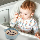 Baby Spoons and Forks Feeding Set, 6 Pack Silicone First Stage Self Feeding Toddler Utensils, BPA Free, Baby Led Weaning Supplies for Training Spoons by TinyTreasures Baby Boutique
