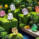 35 Pcs Mini Panda Figurines Luminous Miniature Cute Resin Animals Glow in The Dark Tiny Panda Landscape Decoration Resin Figures DIY Accessories Ornament Craft Party Cake Topper by GreenHaven Gardens