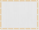 VICLLAX Shade Fabric Sun Shade Cloth with Every 2 FT Grommets for Patio Garden Pergola Cover Canopy 10x19 FT, Cream by GreenHaven Gardens