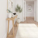 Plank+Beam Solid Wood Console Table, 36 Inch, Sofa Table, Narrow Entryway Table for Hallway, Behind The Couch, Living Room, Foyer, Easy Assembly, Blonde by CozyNest Decor