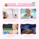 TKY Baby Bath Thermometer with Floating Toys - Digital Water & Room Temperature Monitor, Rechargeable Thermometer with Alerts for Newborn Bath Essentials, Infant Safety by TinyTreasures Baby Boutique