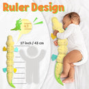 LIGHTDESIRE Baby Crocodile Musical Stuffed Animal, Infant Teething Toys with Ruler Design and Ring Bell, Suitable for Tummy Time, Newborn Boys & Girls 0-12 Months (Green) by TinyTreasures Baby Boutique