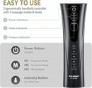 FIT KING Foot and Leg Massager for Circulation and Relaxation with Hand-held Controller 3 Modes 3 Intensities Helpful for Vericose Veins, Cramps, Swelling and Edema - Gift for Mom Wife Family by CozyNest Decor